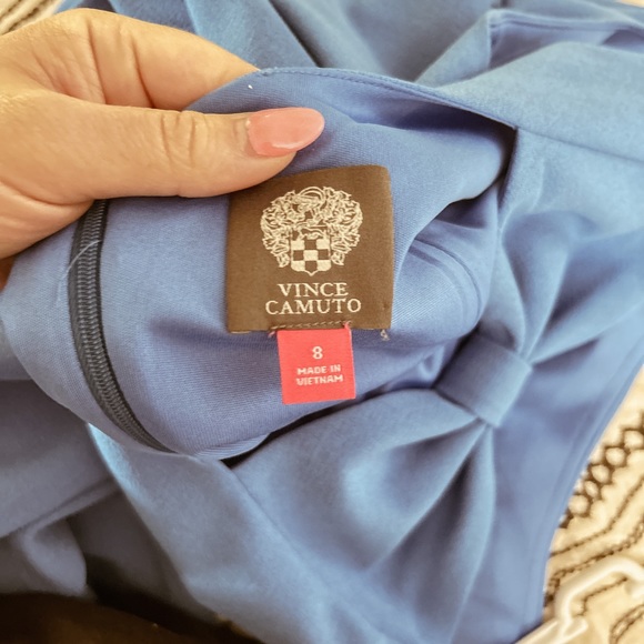 VINCE CAMUTO | sky blue dress size 8 medium - Picture 2 of 3